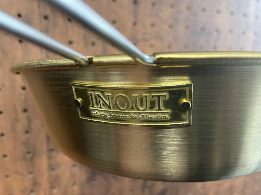 INOUT (イナウト) Original Brass 真鍮シェラカップ数量1個 - 食器